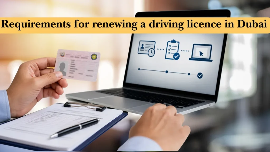 Requirements for renewing a driving licence in Dubai